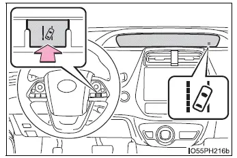 Toyota Prius - Utilización de los sistemas de asistencia a la conducción