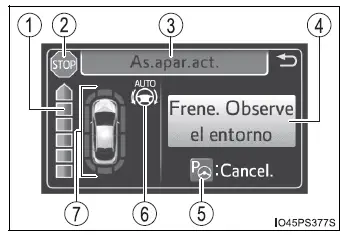 Toyota Prius - Utilización de los sistemas de asistencia a la conducción