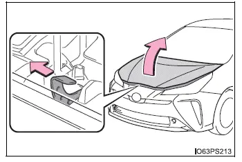 Toyota Prius - Capó