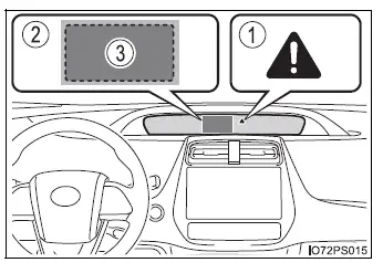 Toyota Prius - Pasos que deben realizarse en caso de emergencia