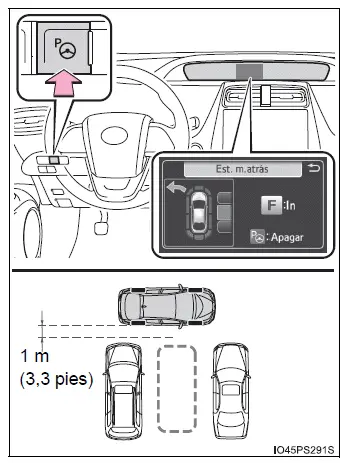 Toyota Prius - Utilización de los sistemas de asistencia a la conducción