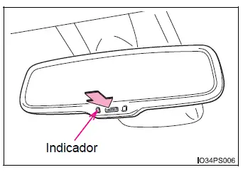 Toyota Prius - Ajuste del volante y de los espejos