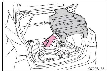 Toyota Prius - Pasos que deben realizarse en caso de emergencia