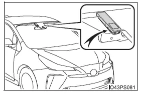 Toyota Prius - Funcionamiento de las luces y los limpiaparabrisas