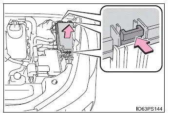 Toyota Prius - Inspección y cambio de los fusibles