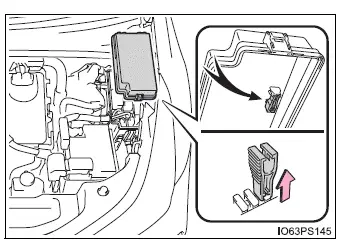 Toyota Prius - Inspección y cambio de los fusibles