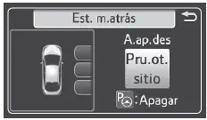 Toyota Prius - Utilización de los sistemas de asistencia a la conducción