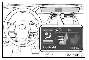 Toyota Prius - Utilización del sistema de aire acondicionado y del desempañador