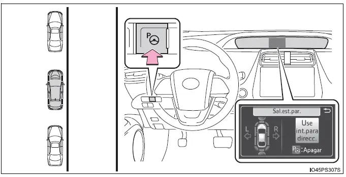 Toyota Prius - Utilización de los sistemas de asistencia a la conducción