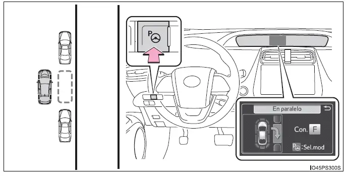 Toyota Prius - Utilización de los sistemas de asistencia a la conducción