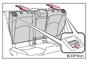 Toyota Prius - Ajuste de los asientos