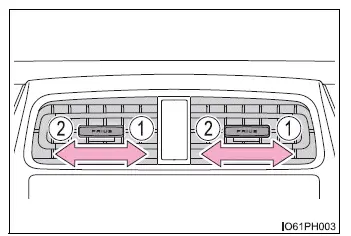 Toyota Prius - Utilización del sistema de aire acondicionado y del desempañador