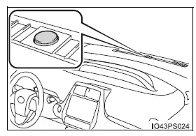 Toyota Prius - Funcionamiento de las luces y los limpiaparabrisas