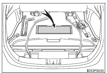 Toyota Prius - Utilización de los espacios de almacenamiento